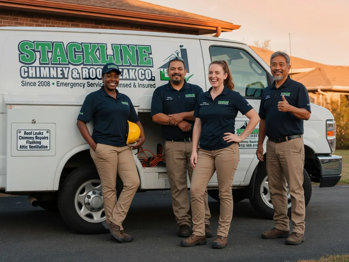 Chimney flashing repair company in Winston Salem, NC